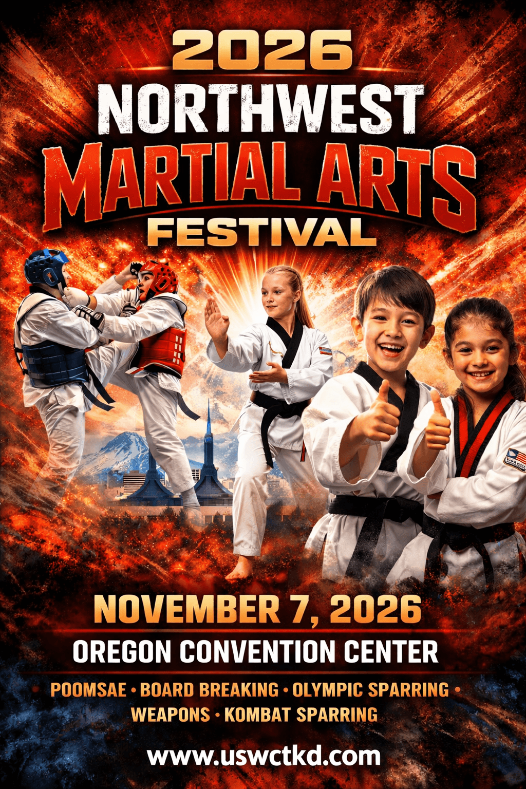 2026 NW Martial Arts Festival Championships